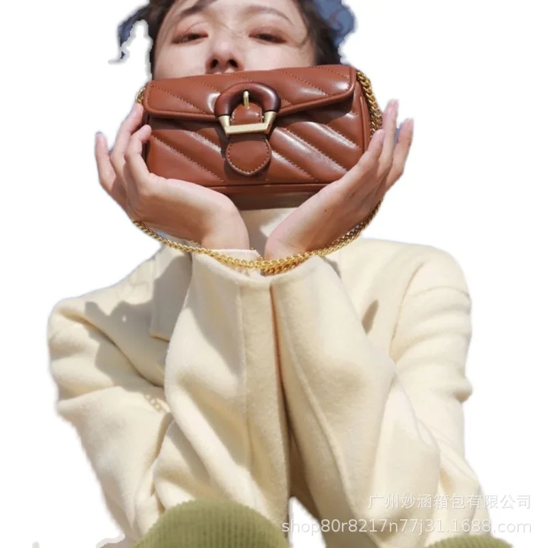 2023 Fashion Handbag Messenger Bags For Women Pu Leather Crossbody Bag Lady Small Purse Handbag Totes Mujer Chain Crossbody Bags