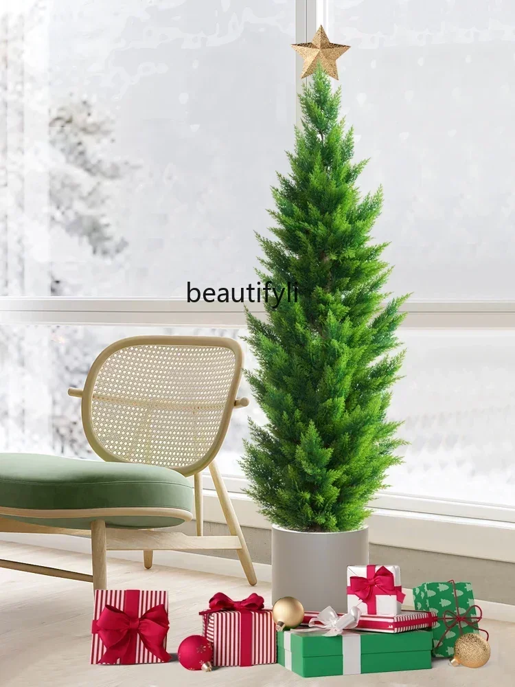 Большая эмуляционная зелень бонсай кипарис классический стиль сосна