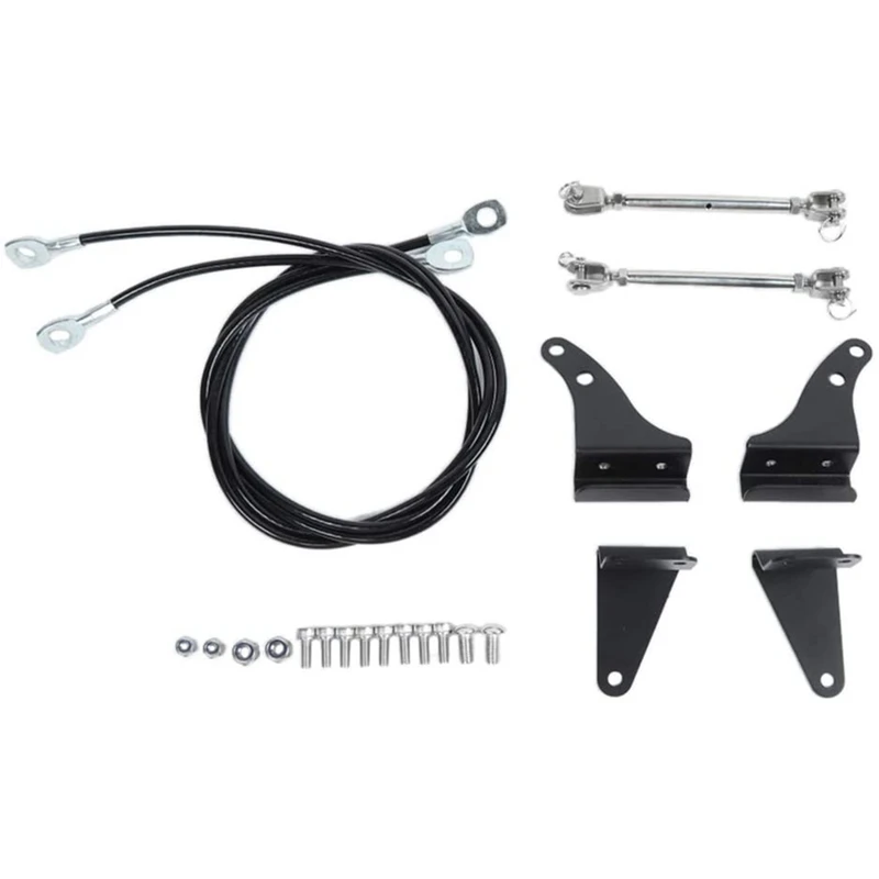 

Limb Risers Kit Obstacle Eliminate Rope Protector for Suzuki JImny 2019 2020 2021 Car Accessories,Stainless Steel, 1 Set