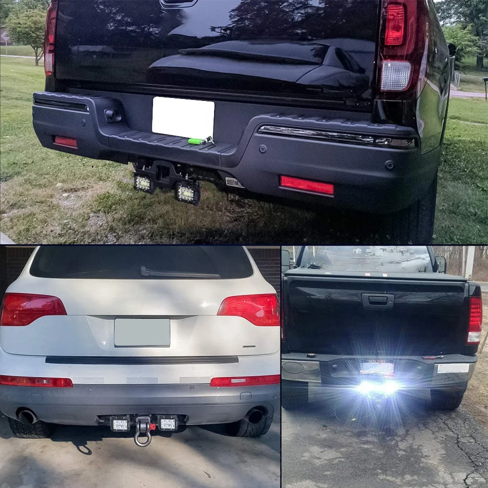 

Bracket Tow Hitch Mounting Direct Replacement Combination LED Work Light Pod Mounting Bracket Towbar Brand New