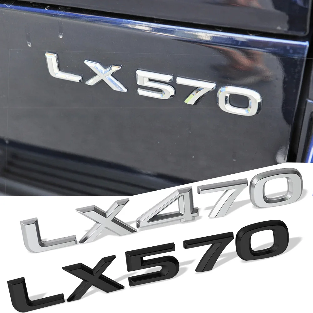 

Letter car stickers LX470 LX570 is suitable for rear car stickers