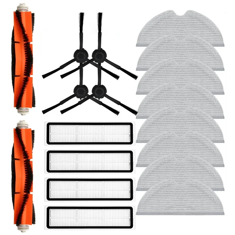 

For Xiaomi Dreame Bot L10 Pro D9 TROUVER LDS Finder Robot Vacuum Cleaner Part Main Side Brush Hepa Filter Mop Cloths