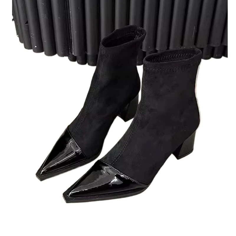 Сексуальные женские ботильоны с леопардовым принтом туфли на высоком каблуке