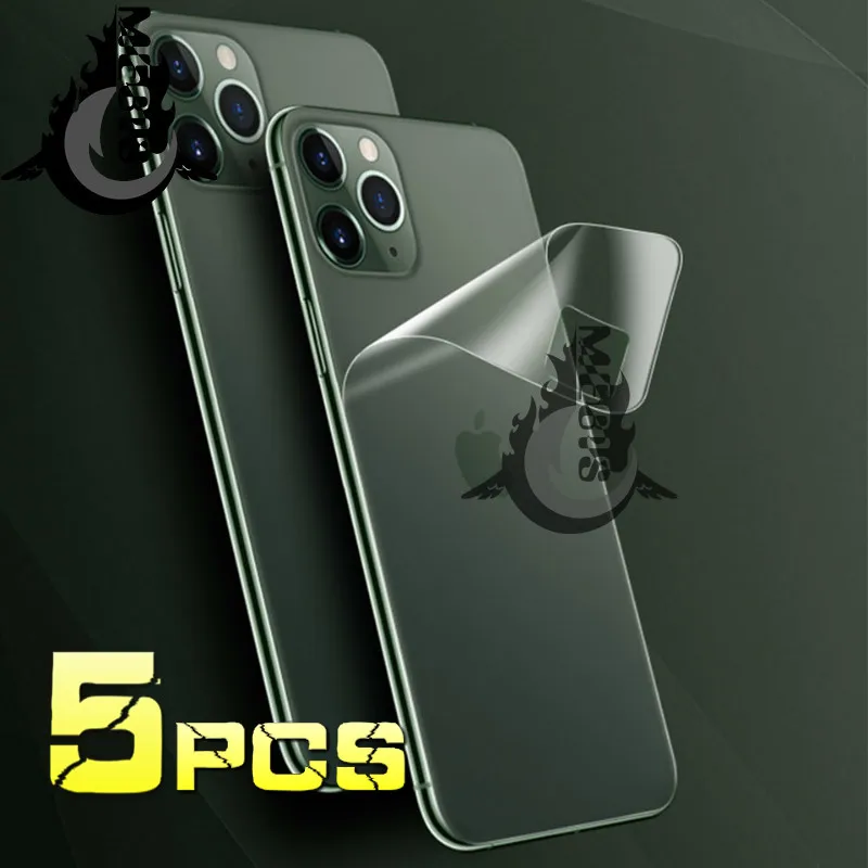 

5 шт., Гидрогелевая мягкая защитная пленка Se 2020 для IPhone 6 6S 7 8 Plus X XS XR 11 12 MINI Pro