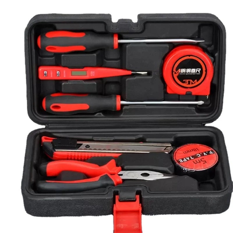 

Wholesale 8pcs Small Hand Tool Set Household Hand Tool Kit Set Tool Box