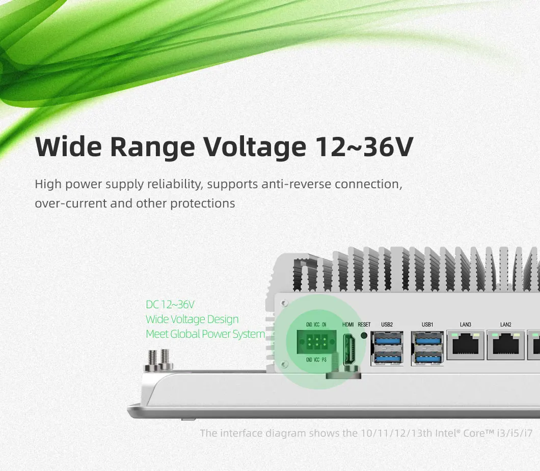 ZXY 15,6-дюймовый EtherCAT P-CAP Touch IP65 Встроенная ОС Linux HMI Модель RJ45 LAN Intel I3 В наличии Промышленная безвентиляторная панель P (art.: 3920d2fb60e5a) - 3920d2fb60e5a