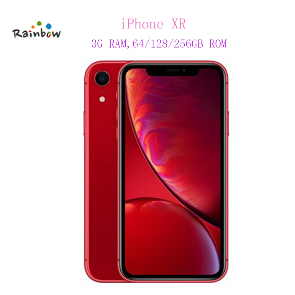 Разблокированный оригинальный Apple iPhone XR 6 1 &quotLiquid Retina полностью ЖК-дисплей 4G LTE |