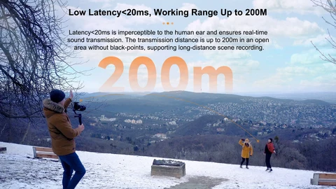 Comica Vimo Q Четырехканальный беспроводной мини-микрофон Петличный микрофон для камеры, смартфона, ПК, видеозаписи, интервью