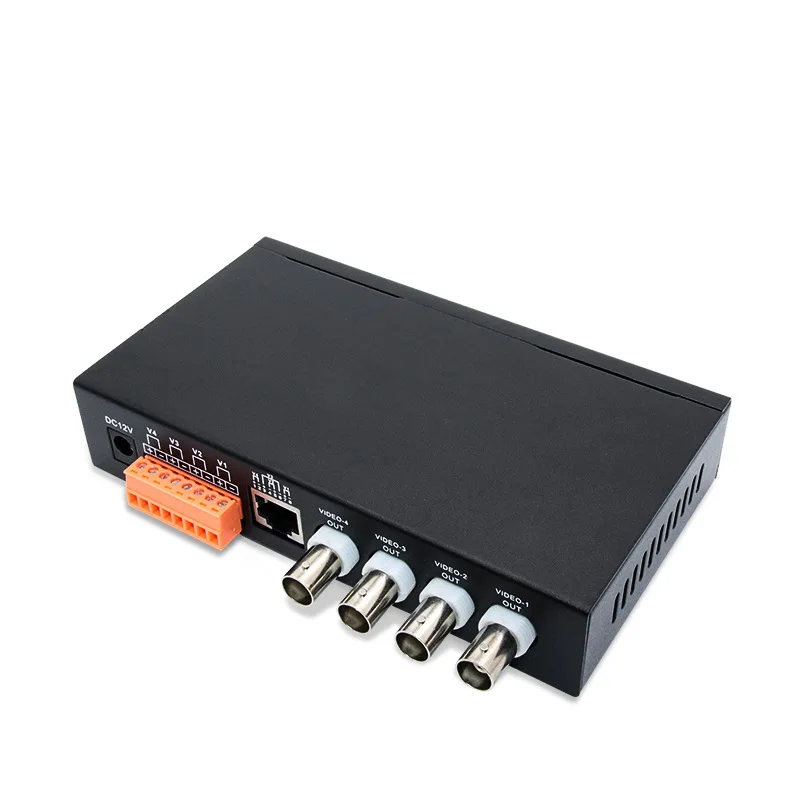 4 Channel Active HD AHD TVI CVI UTP Video Balun Receiver 1.3/2/3/5MP Camera Cable Twisted Pair Connector Monitoring Transmitter enlarge
