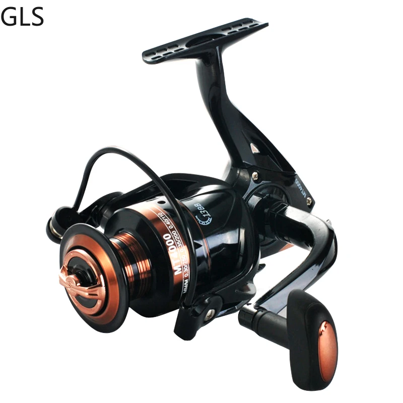 

GLS New Left/Right Interchangeable 12+1BB Spinning Wheel 1000-7000 Folding Rocker Wear-resistant Fishing Reel