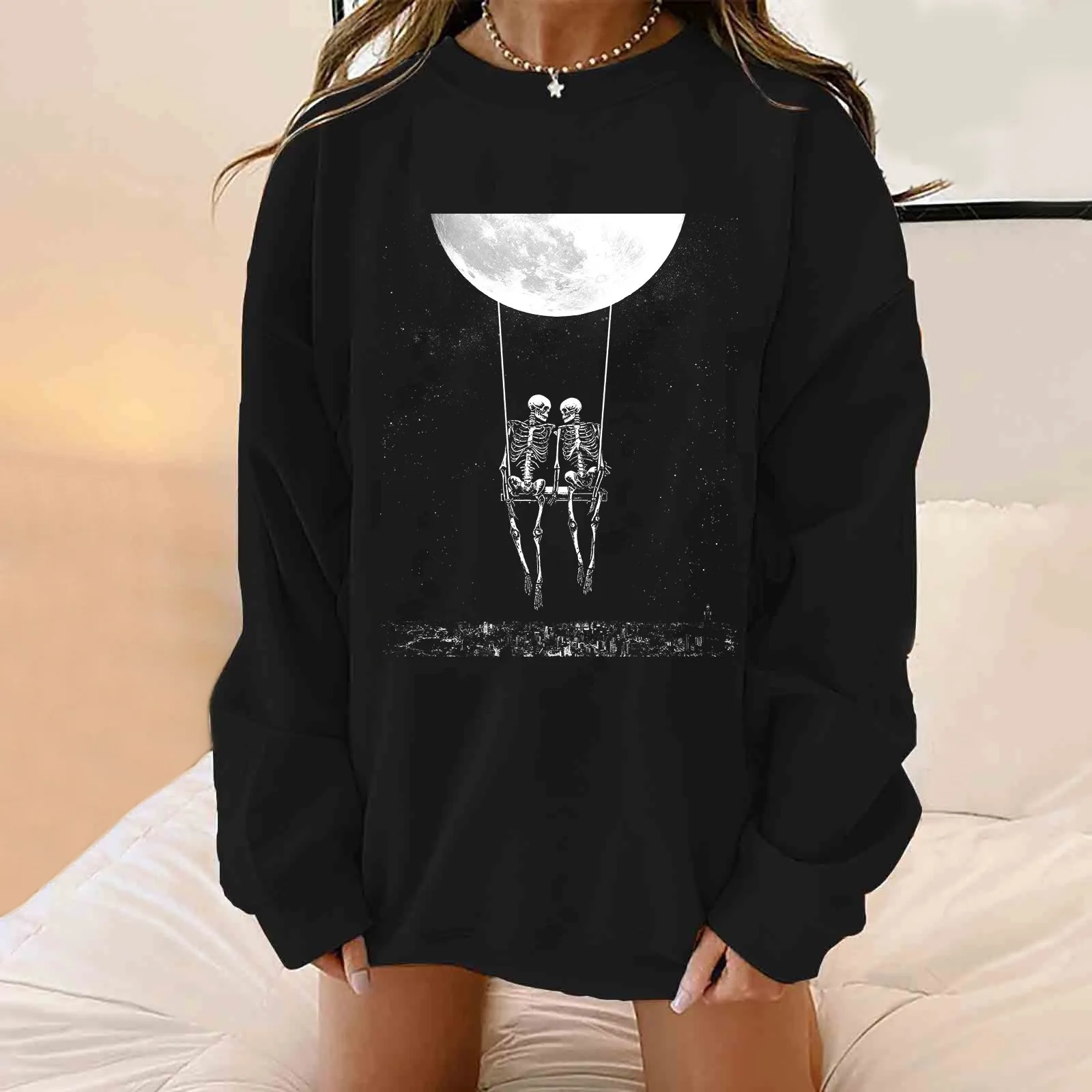 

Hoodie for Women Womens Hoodless Fit Full Zip Sweatshirt Crewneck Loose Hooded Casual Long Sleeve Pullover Tops Hoodie Two Piece