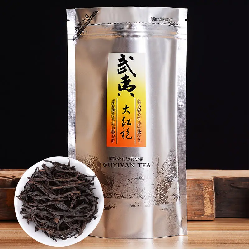 

250 г, Большой красный халат, чай 2021, Shuixian Wuyi, Большой красный халат Oolong, Большой красный халат, пакет из крафт-бумаги, Прямая поставка
