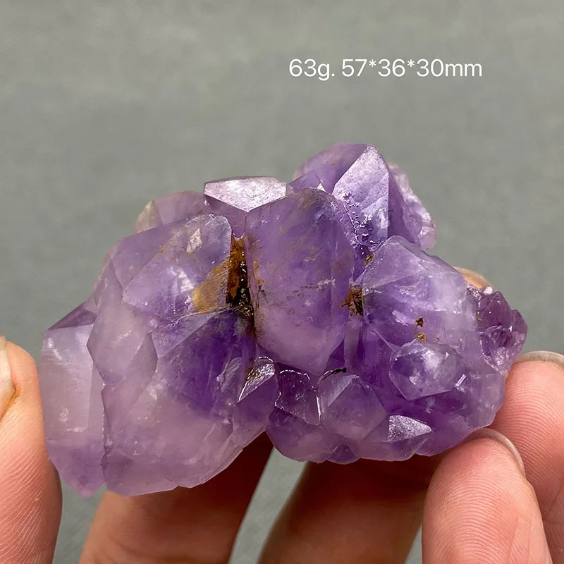 

100% Natural Purple Crystal Quartz Ore Specimen