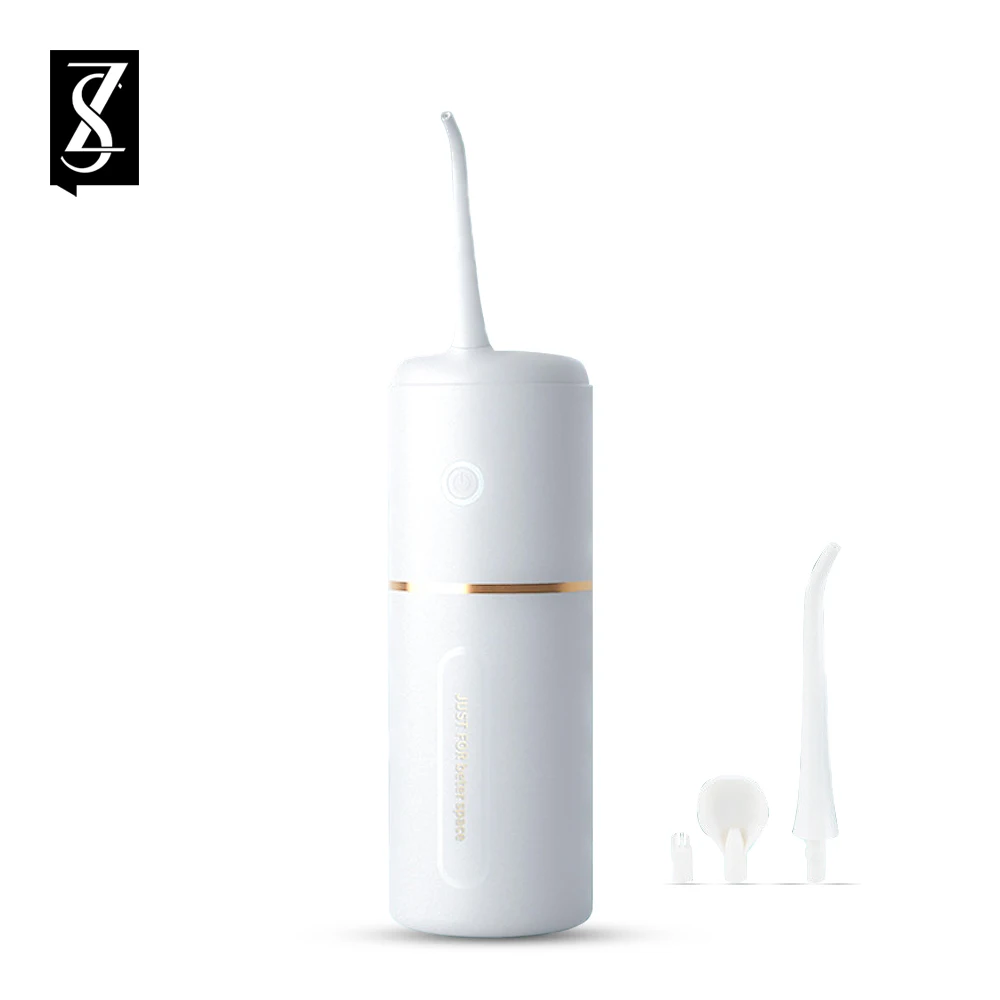 

[ZS] IPX7 280ml Water Flosser Dental Jet Smart Time Cleaning Teeth Waterpulse High Pressure Electric Oral Irrigator Portable