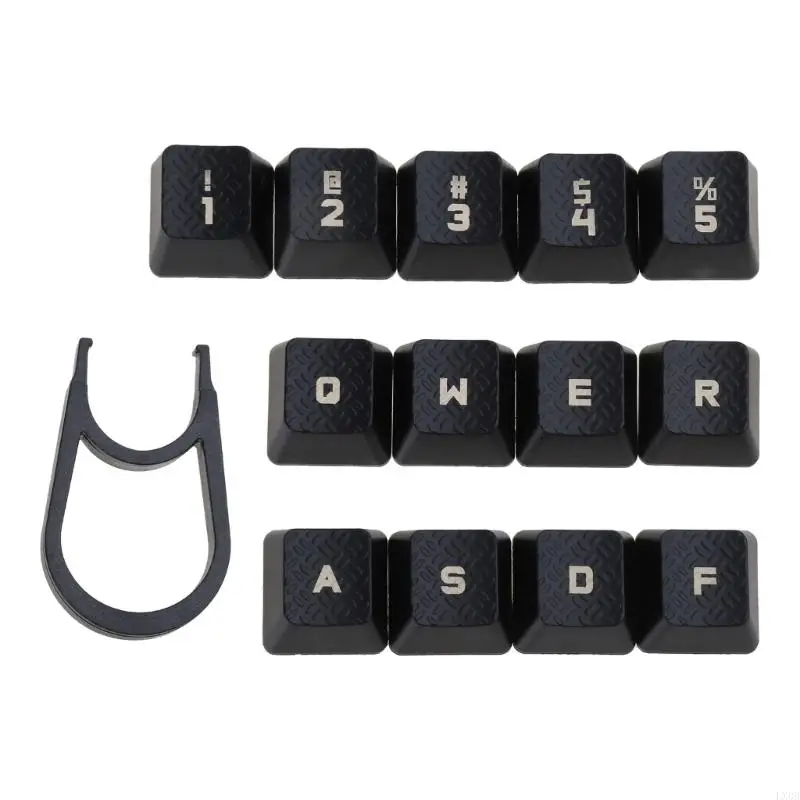 LX0B 13PCS KeyCap для крышек ключей механической клавиатуры Romer-G G910