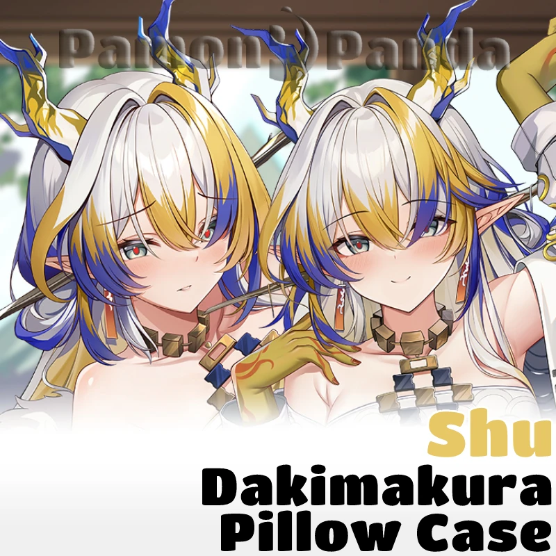 Shu Dakimakura Arknights игра наволочка обнимающая для всего тела сексуальная домашнее