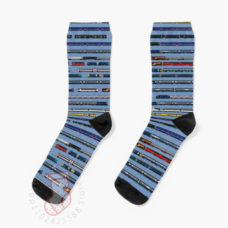 BRITISH TRAINS Socks Winter Socks Women  Gift