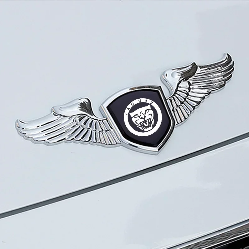 Металлическая хромированная Автомобильная наклейка с эмблемой передней капота