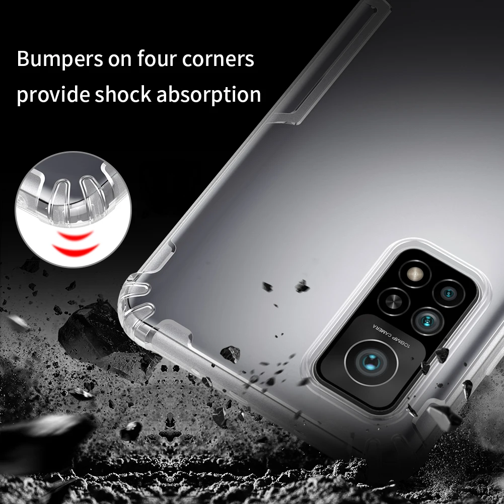 For Xiaomi Mi 10T Pro 5G Case Mi10T Lite 10i 5G Cover Nillkin Transparent Case Soft Silicon TPU Cover For Xiaomi Mi 9T Pro 10T
