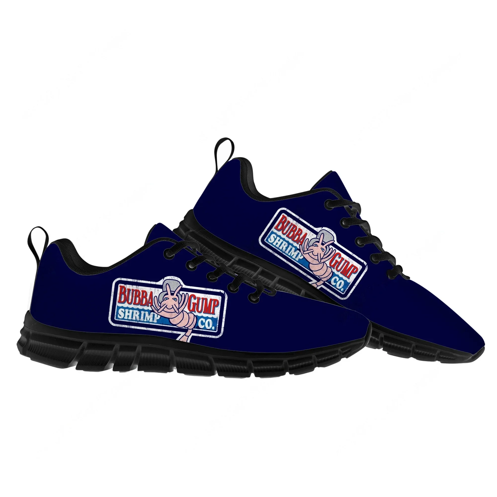 Фото Ретро-кроссовки Bubba Gump Shrimp 1994 года, в стиле Форреста Гампа, мужские и женские, модные повседневные кроссовки для хайкинга, индивидуальный дизайн №2