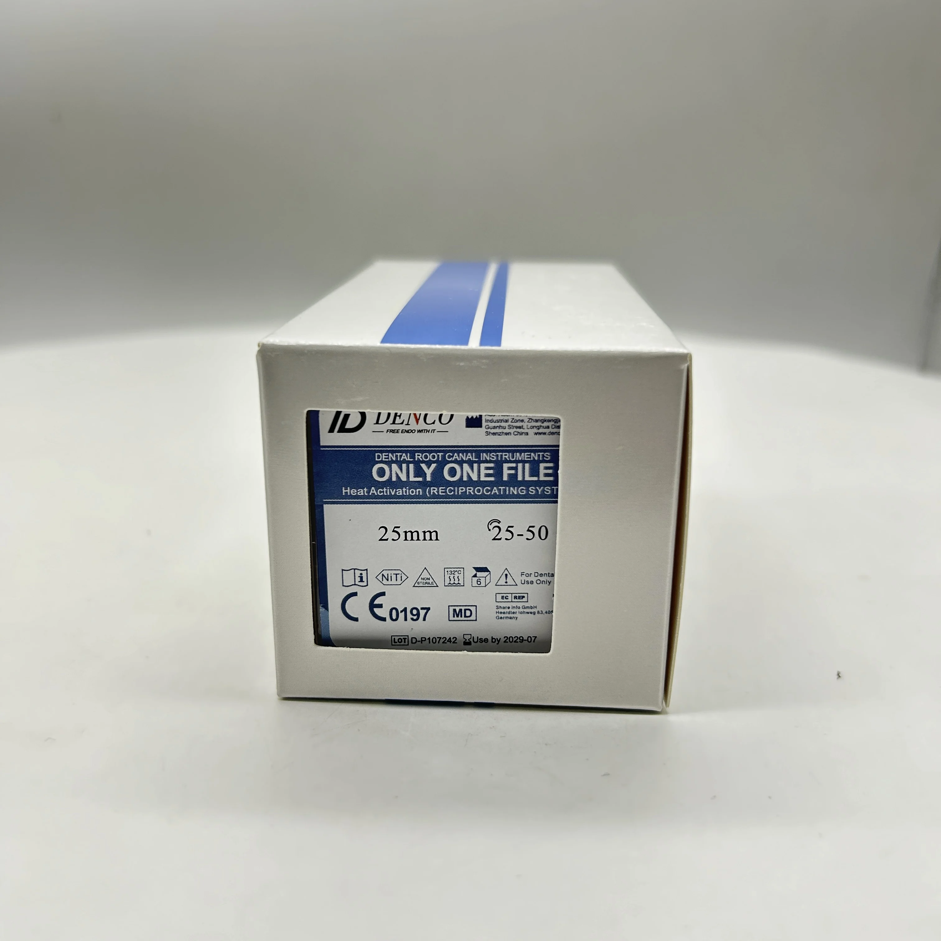 Denco стоматологический корневой канал только один файл тепловая активация