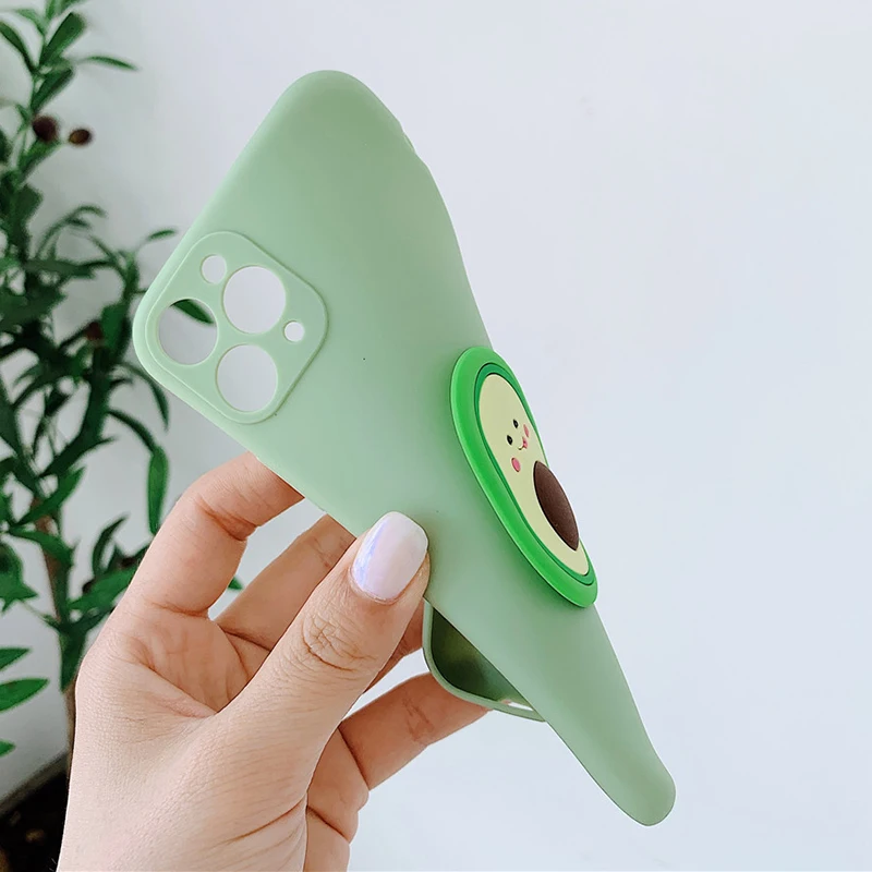 Cute Fruit Avocado Case for Xiaomi Redmi Note 11 10 9 Pro Max 8T 8 7S 6 5A 4X 4 3 Momordica TPU Soft Phone Cover | Мобильные