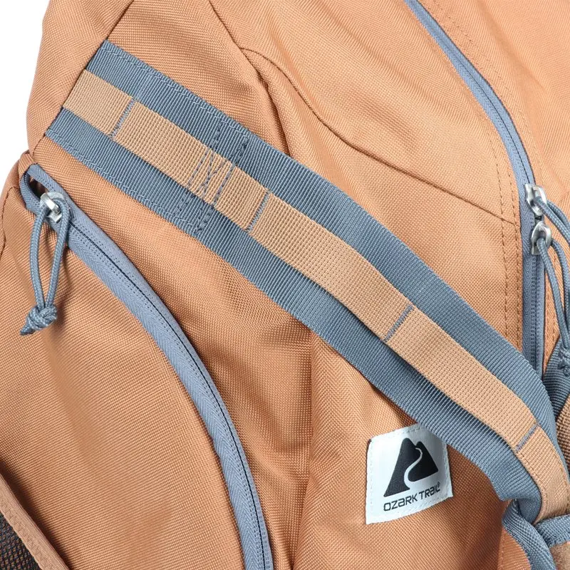 Ozark Trail 35 Ltr Convertible Backpack Duffel, for Camping or Travel, Brown