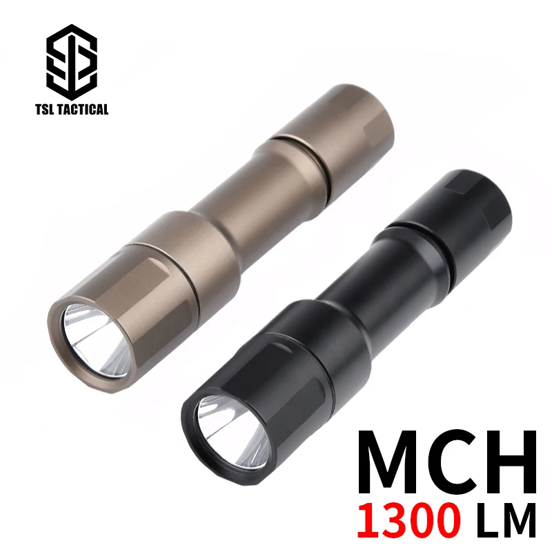 Tactical MCH Cloud Defensiv Flashlight 1300 LM LED Metal Scout Light Handheld Hunting Action Lights Airsoft Hunting Weapon Lamp