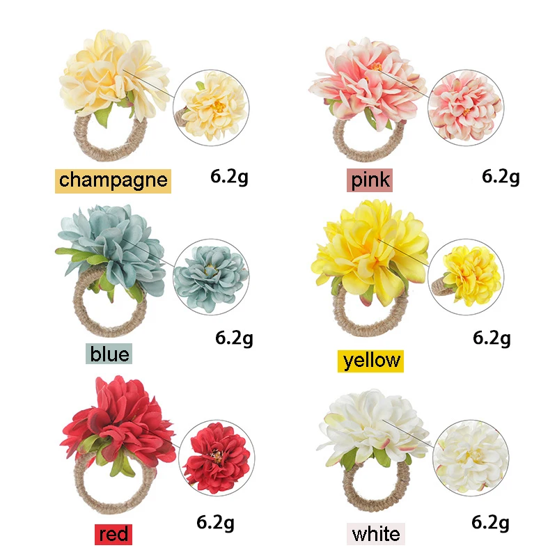 6 шт. декоративные пряжки для салфеток |