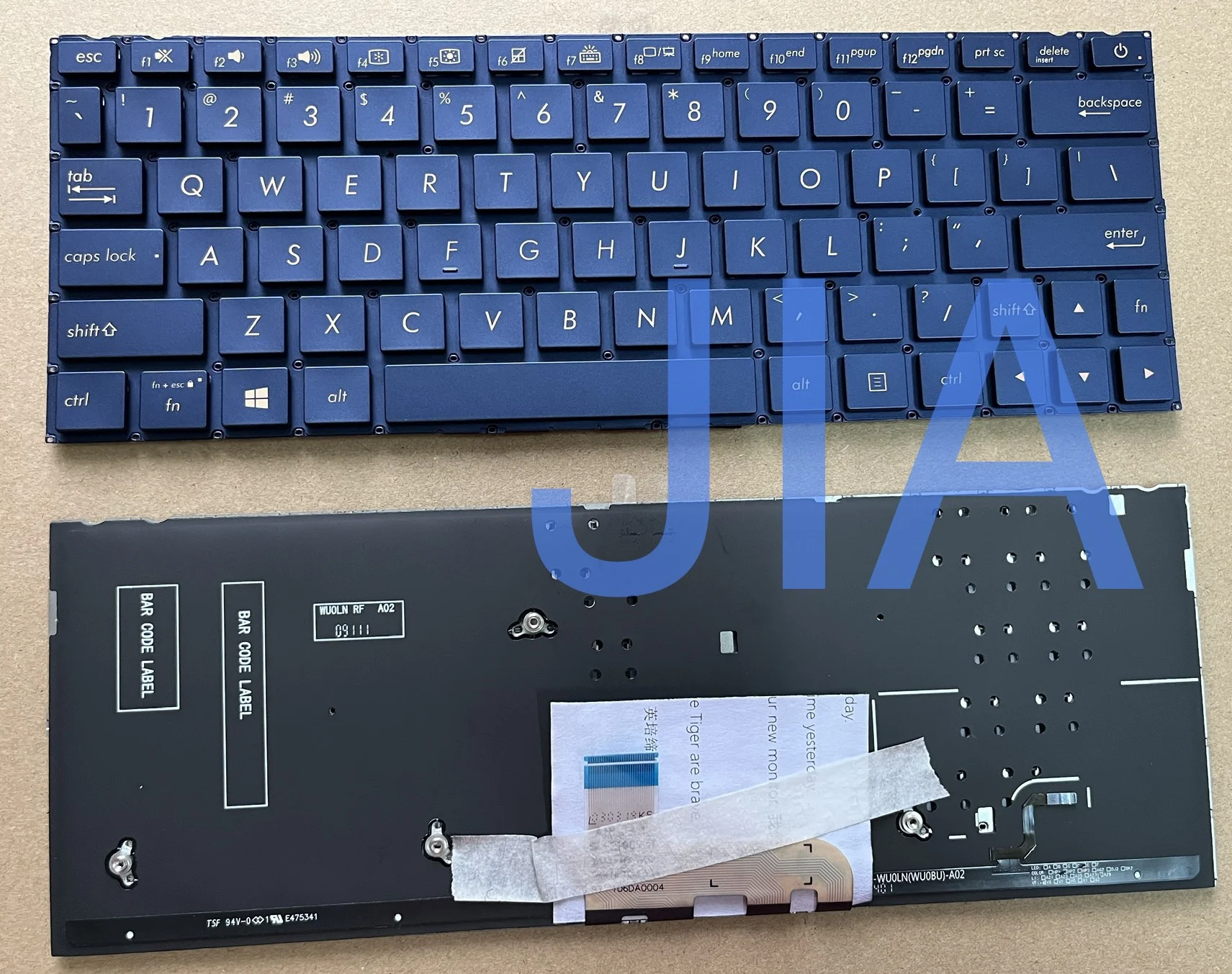 

New For Asus ZenBook UX333 UX333F UX333FA UX333FA-AB77 UX333FA-DH51 UX333FAC-XS77 UX333FN Laptop Keyboard US Backlit