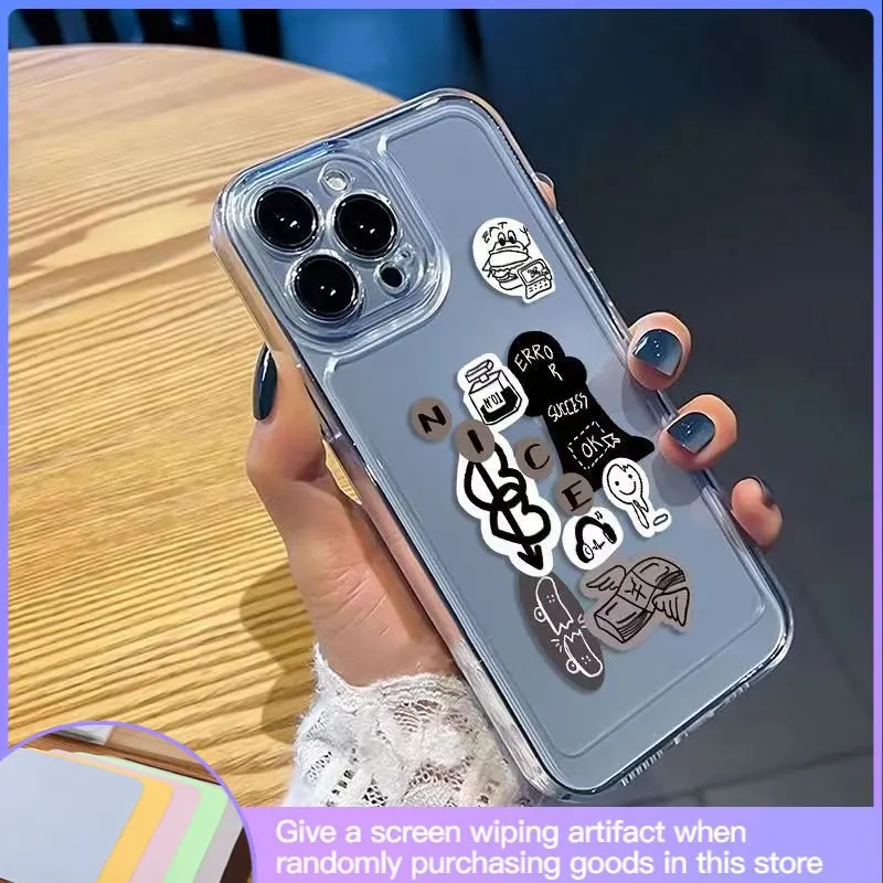 

Роскошная креативная Оригинальная лампа, подходит для IPhone14 13 12 11 13Pro 13promax 7 8 6 Se, противоударный силиконовый чехол с защитой от падения