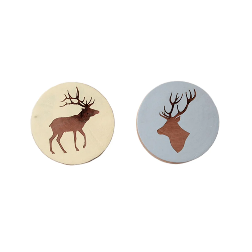 

2 Refrigerator Sticker Round Lifter Lid Removers Magnet for Wedding Home