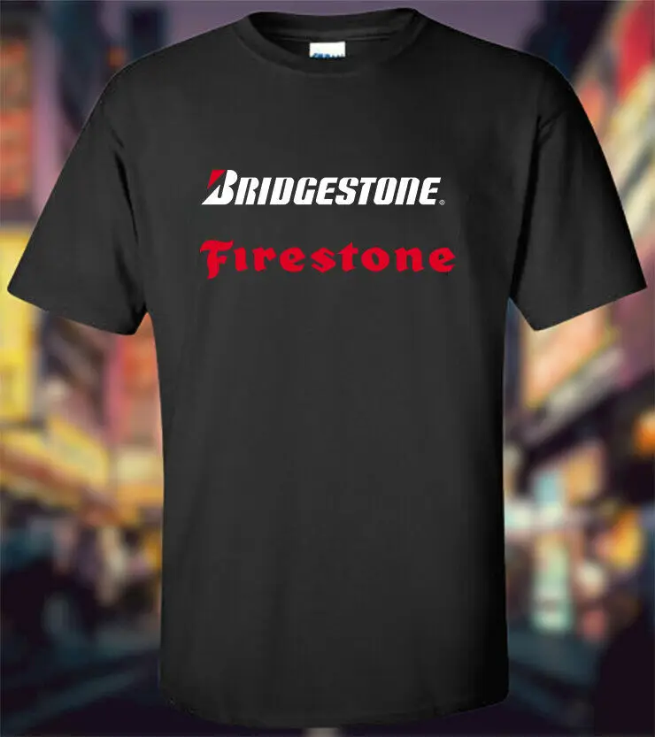 

Bridgestone Firestone New Logo Mens Single Stitch T Shirt