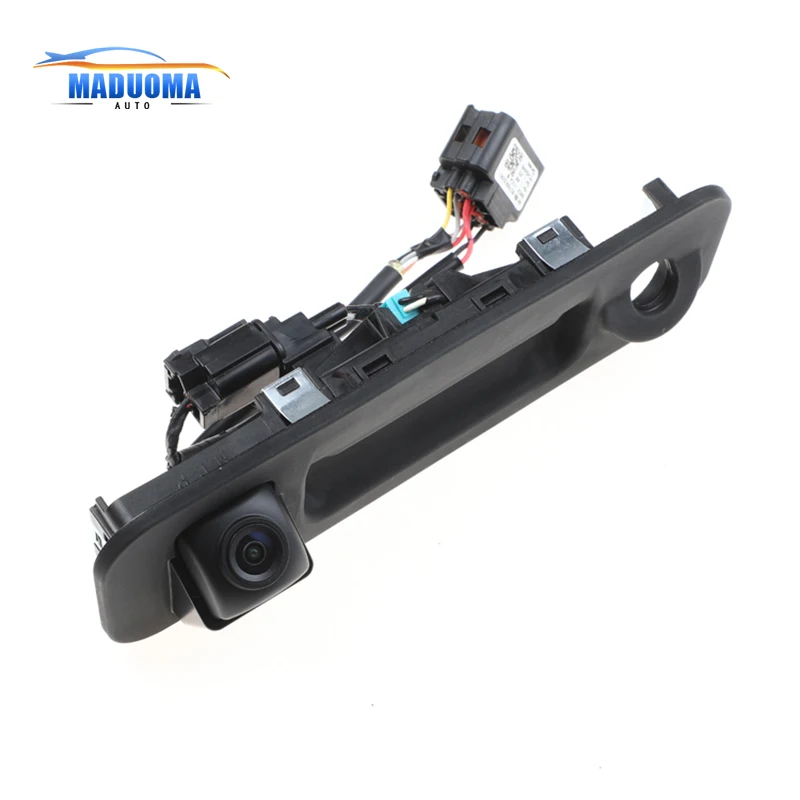 New 95760-E6201 95760-C2101 Tailgate Handle Trunk Handle Black With Camera Hole For Hyundai Sonata 15-18 95760E6201 /95760-E6100