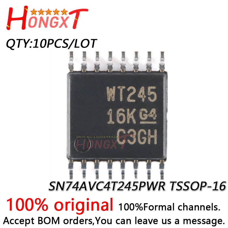 10 шт., 100% новинка, SN74AVC4T245PWR TSSOP-16.