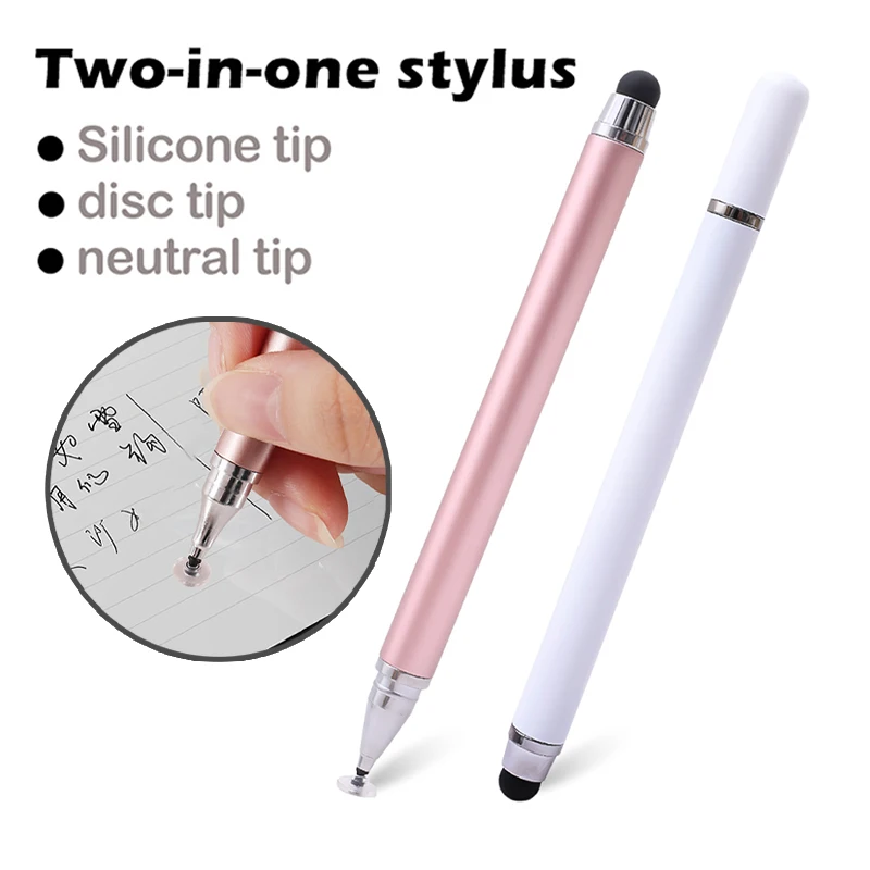 

Universal 2in1 Stylus Pen Drawing Tablet Capacitive Screen Touch Pen for Mobile Phone Ipad Samsung Tab Smart Pencil Accessories