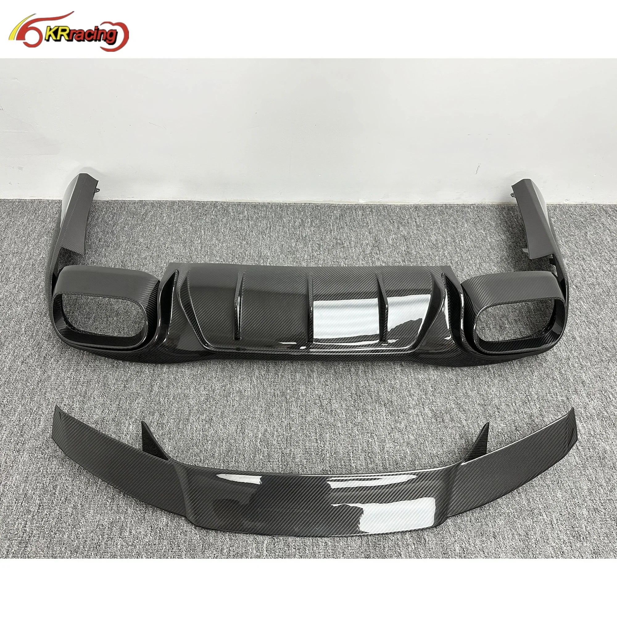 Автозапчасти из углеродного волокна Brabu Body Kit сухой автомобильный бампер крыло