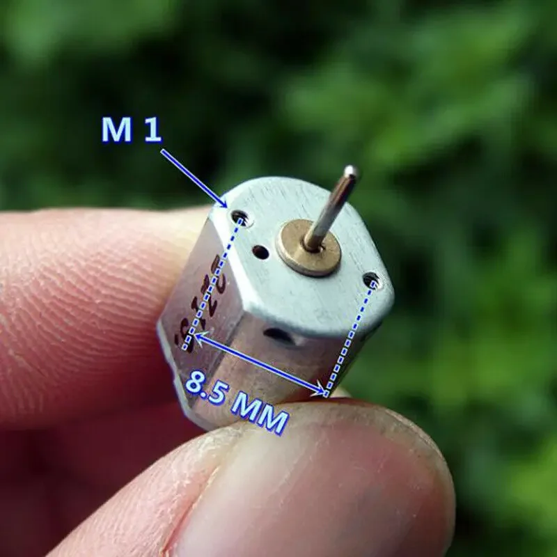 Прецизионный двигатель постоянного тока 6 В 7 2 32000 об/мин высокоскоростной