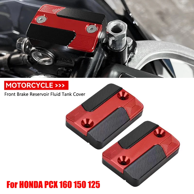 Алюминиевые аксессуары DragonflyMoto с ЧПУ для Honda PCX крышка переднего тормозного бачка