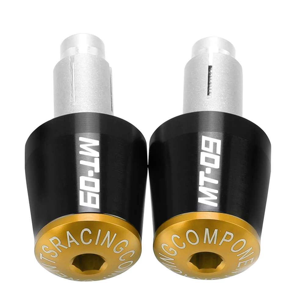 Для Yamaha MT-09 MT 09 2014-2020 2021 2022 2023 2024 MT09 мотоциклетные ручки 7/8 дюйма торцевая крышка