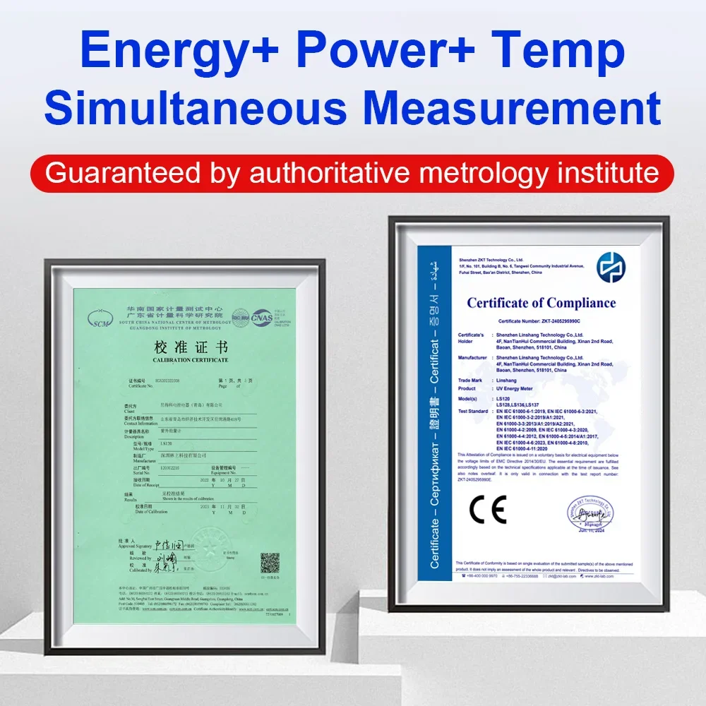 LS120 от 315 нм до 400 УФ измеритель энергии интенсивность Уфа интегратор измерения