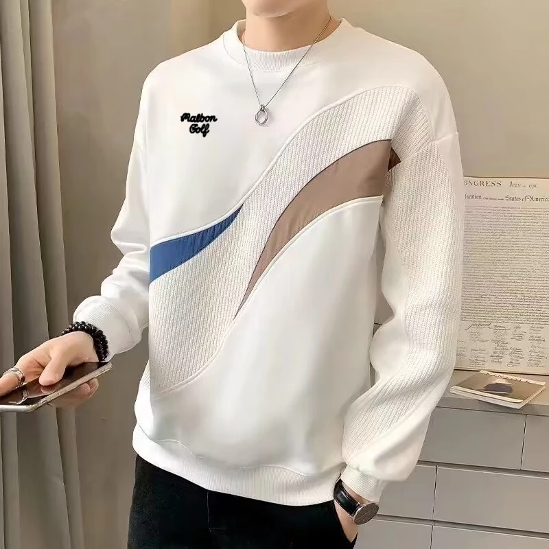 Autumn Men's Golf Clothing Long Sleeve Top Golf Wear Men Golf Wear Windbreaker Hoodie T-shirts Golf Clothes Men Windbreak malbon