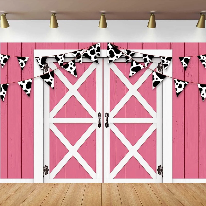 Фон для фотосъемки с дверью сарая