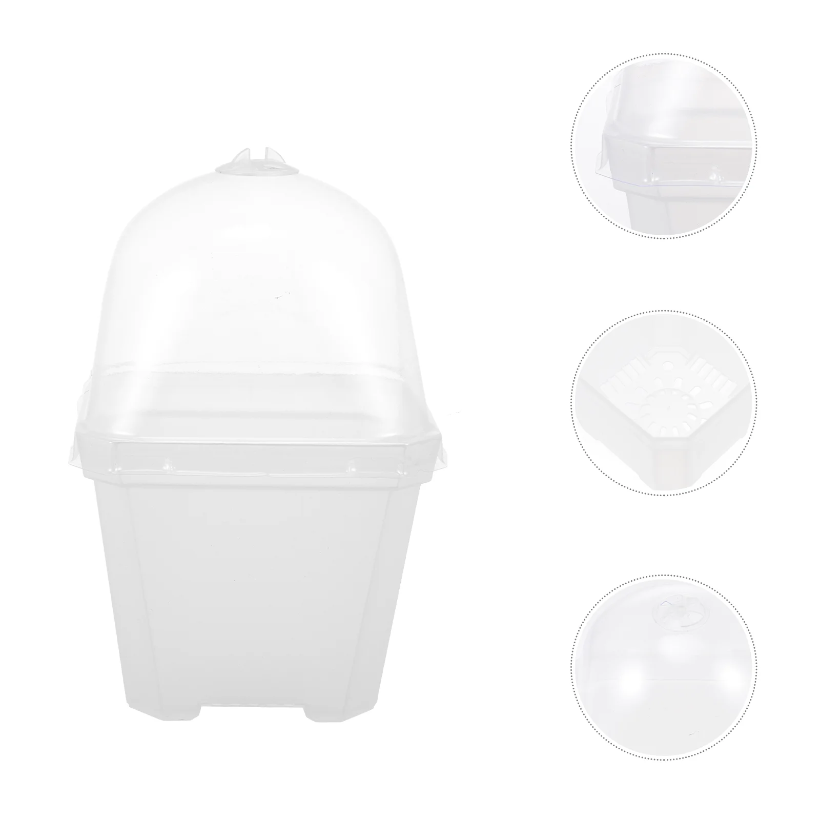 

5Pcs Flowerpots Sowing Flowerpots Germination Pots for Vegetable Garden