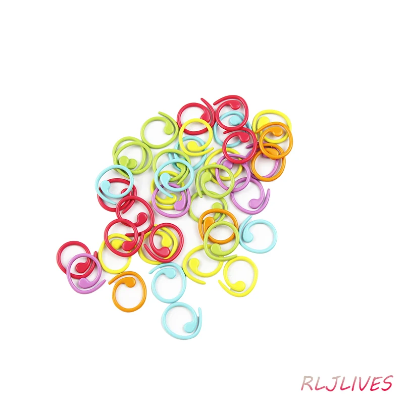 Металлические маркеры для вязания крючком 50 шт