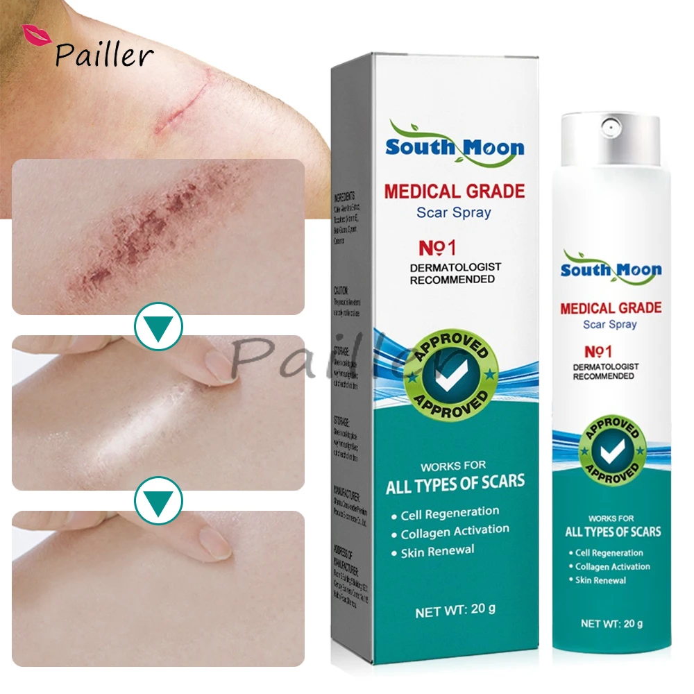 

Scar Remover Spray Repair Stretch Mark Firming Body Treatment Streak Obesity Improve Smooth Skin Promote Collagen Activatio Care