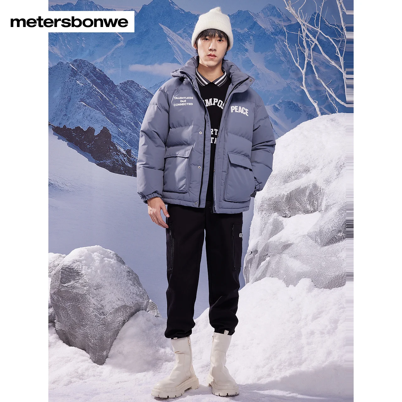 Рисунок 5 - Пуховик Metersbonwe мужской с капюшоном