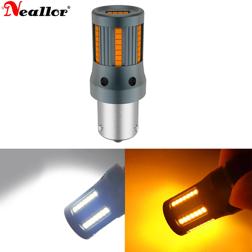 

Светодиодные лампы Canbus 1156 P21W PY21W, автомобильные диодные лампы, фонари заднего хода, поворотники для 206 307 308 208 207 3008 2008 12 В