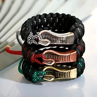 rope chain fashion bracelet with copper clasp size adjustable 2022 mens handsome glamour accessories
