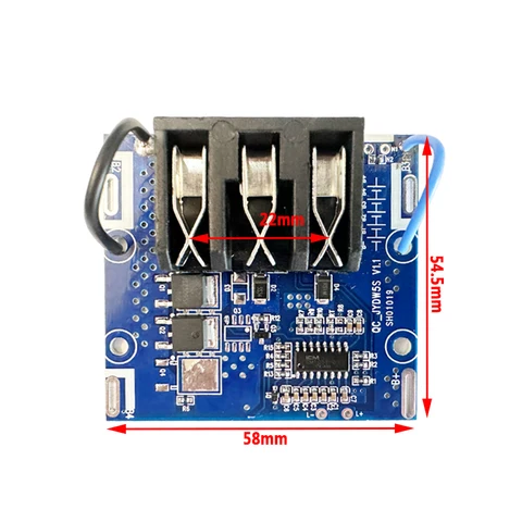 Защитная плата для литиевой батареи постоянного тока 21 в, защитная плата для электрической дрели, гайковерта, угловой шлифовальной машины, аккумуляторные блоки BMS 2MOS